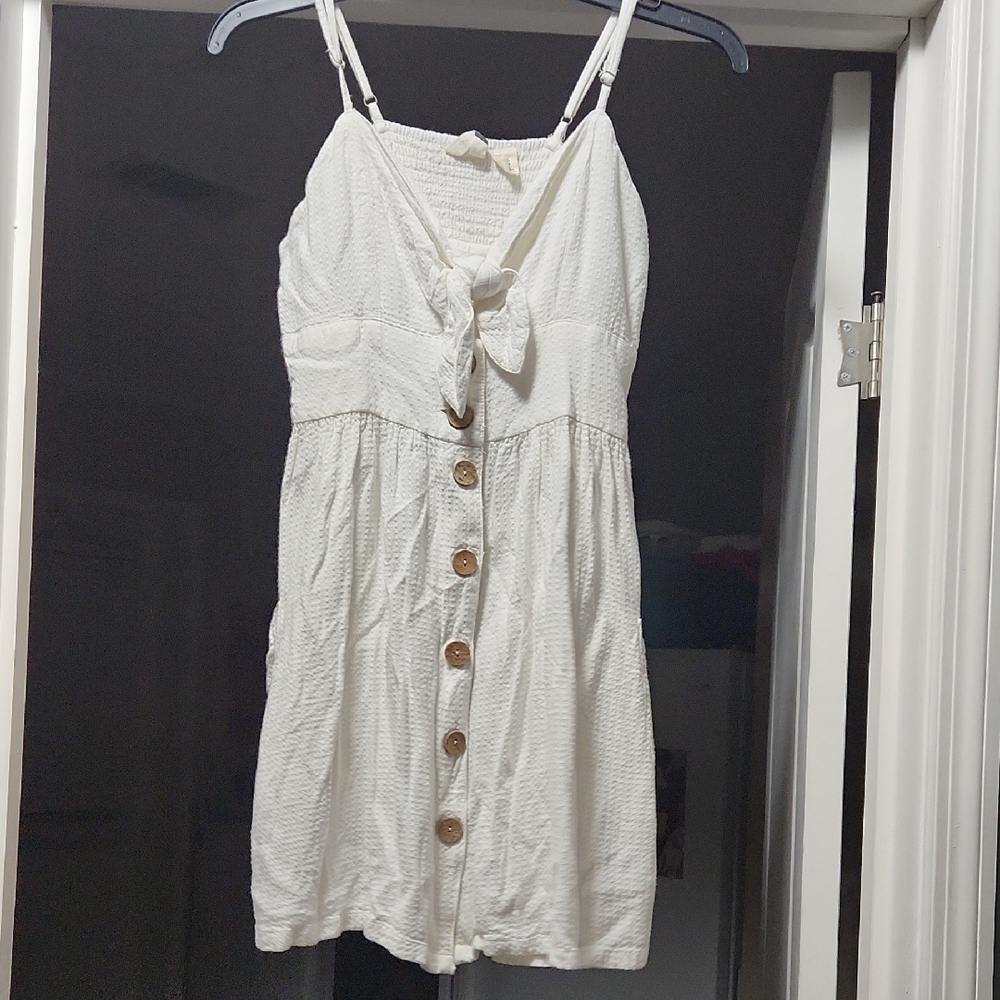 Roxy Textured White Top